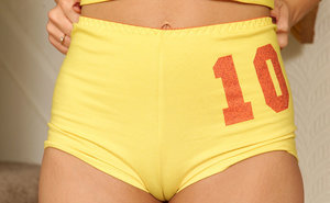 18 year old girl drips cum from tongue after having just lost her virginity